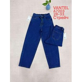 Джинси жіночі A7203 blue р.28-33 "Vanver" недорого оптом від прямого постачальника