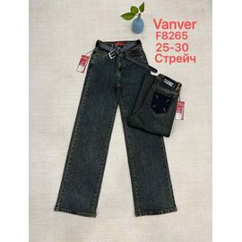 Джинси жіночі F8265 blue р.25-30 "Vanver" недорого оптом від прямого постачальника