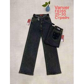 Фотография Джинсы женские F8265 black р.25-30 "Vanver" недорого оптом от прямого поставщика