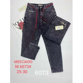 Джинси жіночі M6073 grey р.25-30 "Leen" недорого оптом від прямого постачальника
