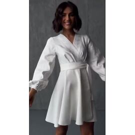 Фотография Платье летнее женское 843 white р.36-38 "Odis" недорого оптом от прямого поставщика