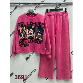 Костюм спортивний жіночий теплий 3691 d.pink р.S-L "Met&March" недорого оптом від прямого постачальника