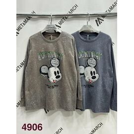 Светр жіночий 4906 grey р.one size "Met&March" недорого оптом від прямого постачальника