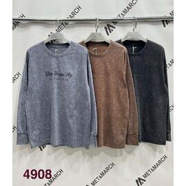 Светр жіночий 4908 black р.one size "Met&March" недорого оптом від прямого постачальника