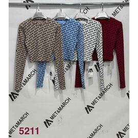 Топ жіночий 5211 white р.XS-L "Met&March" недорого оптом від прямого постачальника