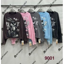 Фотография Свитер женский 9001 pink р.one size "Met&March" недорого оптом от прямого поставщика