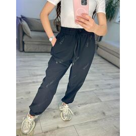 Штани спортивні жіночі 321 black р.42-48 "VLADISLAVA" недорого оптом від прямого постачальника