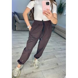 Штани спортивні жіночі 321 brown р.42-48 "VLADISLAVA" недорого оптом від прямого постачальника