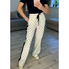 Фотография Штаны спортивные женские 604 white р.42-48 "VLADISLAVA" недорого оптом от прямого поставщика