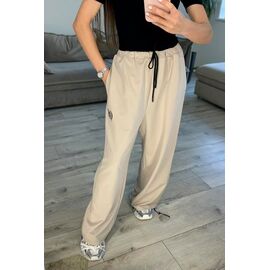 Фотография Штаны спортивные женские 608 beige р.one size "VLADISLAVA" недорого оптом от прямого поставщика