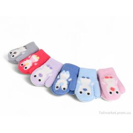 Рукавиці дитячі  J1003 mix (12 шт. р.сітка1-3) "TUZZI" недорого оптом від прямого постачальника