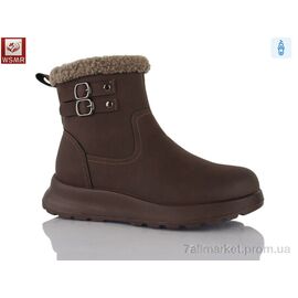 Фотография Ботинки женские стильные зима A7736-5 (8 пар р.36-41) "WSMR" недорого оптом от прямого поставщика