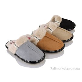 Фотография Тапки женские для дома Весна/осень A8141 mix (12 пар р.36-41) "Deshman" недорого оптом от прямого поставщика
