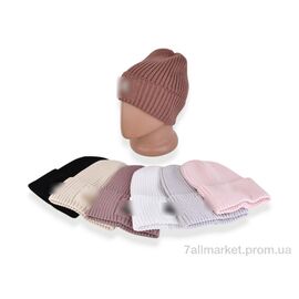 Жіноча шапка Весна/осінь 14-03 mix (5 шт. р.сіткаOne size) "TUZZI" недорого оптом від прямого постачальника