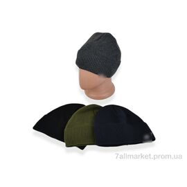 Шапка чоловіча Зима 14-07 mix (5 шт. р.сіткаOne size) "TUZZI" недорого оптом від прямого постачальника