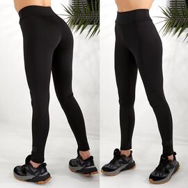 Лосини жіночі HJJ34 black р.42-50 "SVITANOK" недорого оптом від прямого постачальника