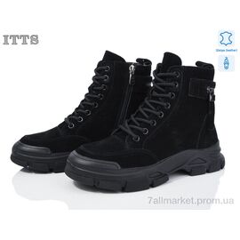 Фотография Ботинки женские стильные Весна/осень E705-1 (6 пар р.36-41) "ITTS" недорого оптом от прямого поставщика