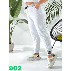 Фотография Штаны спортивные женские 902 l.grey р.50-58 "SVITANOK" недорого оптом от прямого поставщика