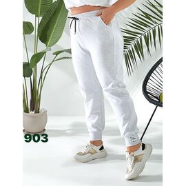 Фотография Штаны спортивные женские 903 l.grey р.50-58 "SVITANOK" недорого оптом от прямого поставщика