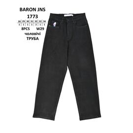 Фотография Джинсы мужские 1773 black р.28-34 "God Baron" недорого оптом от прямого поставщика