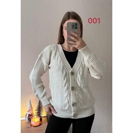 Кофта жіноча 001-2 l.grey р.42-46 "FSN" недорого оптом від прямого постачальника