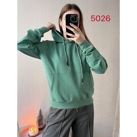 Худі жіноче 5026 green р.42-48 "FSN" недорого оптом від прямого постачальника