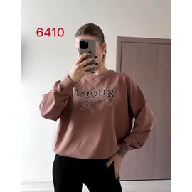 Фотография Свитер женский 6410 brown р.46-52 "FSN" недорого оптом от прямого поставщика