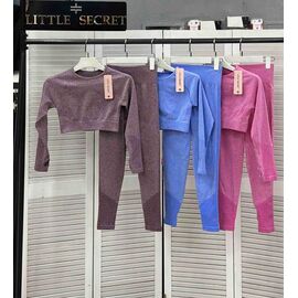 Фотография Костюм спортивный женский тёплый 3630 brown р.S-L "Little Secret" недорого оптом от прямого поставщика