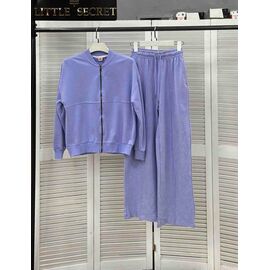 Фотография Костюм спортивный женский тёплый 400262 lilac р.S-L "Little Secret" недорого оптом от прямого поставщика