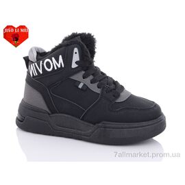 Черевики жіночі стильні Зима F21 (8 пар р.36-41) "Jiao Li Mei" недорого оптом від прямого постачальника