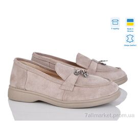 Туфлі жіночі стильні Весна/осінь 1482 беж з. (6 пар р.36-41) "V.Arimany" недорого оптом від прямого постачальника