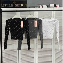 Фотография Топ женский 500204 grey р.S-L "Little Secret" недорого оптом от прямого поставщика