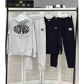 Фотография Костюм спортивный женский тёплый 500222 l.grey р.M-2XL "Little Secret" недорого оптом от прямого поставщика