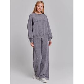 Фотография Костюм спортивный женский тёплый 500212 grey р.S-L "Little Secret" недорого оптом от прямого поставщика