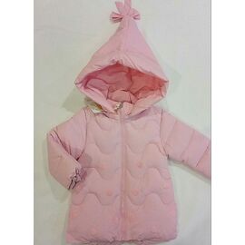 Куртка дитяча демісезонна на дівчинку K516 pink р.3-6 "MALIBU" недорого оптом від прямого постачальника