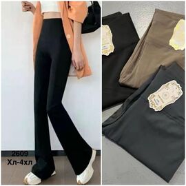 Жіночі штани 2609 mix р.XL-4XL "WELL" недорого оптом від прямого постачальника