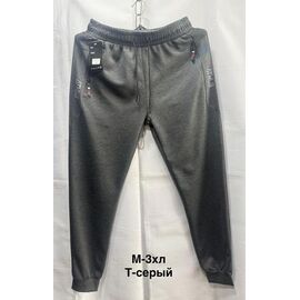Фотография Штаны спортивные мужские 7301 grey р.M-3XL "WELL" недорого оптом от прямого поставщика