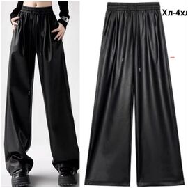 Жіночі штани 9004 black р.XL-5XL "WELL" недорого оптом від прямого постачальника