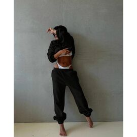 Костюм спортивний жіночий 158 black р.42-52 "Alisa Brand" недорого оптом від прямого постачальника