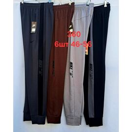 Фотография Штаны спортивные мужские 360 black р.46-56 "PALMIRA" недорого оптом от прямого поставщика