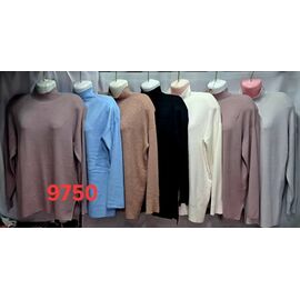 Фотография Свитер женский 9750 mix р.56-60 "PALMIRA" недорого оптом от прямого поставщика