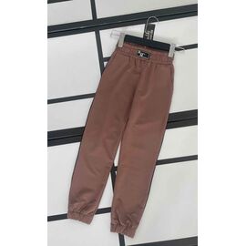 Штани дитячі спортивні на дівчинку K152 brown р.128-158 "Kosmy" недорого оптом від прямого постачальника