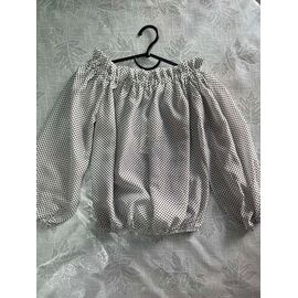 Фотография Блузка детская на девочку M130 white р.128-152 "Moda school" недорого оптом от прямого поставщика