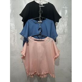 Фотография Блузка детская на девочку M125 black р.134-152 "Moda school" недорого оптом от прямого поставщика