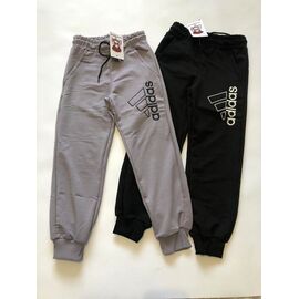 Фотография Штаны детские спортивные на мальчика M112 grey р.122-140 "Moda school" недорого оптом от прямого поставщика