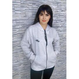 Кофта спортивна жіноча NW636 l.grey р.50-52 "Newe" недорого оптом від прямого постачальника