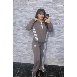 Фотография Костюм спортивный женский тёплый NW639 grey р.S-XL "Newe" недорого оптом от прямого поставщика