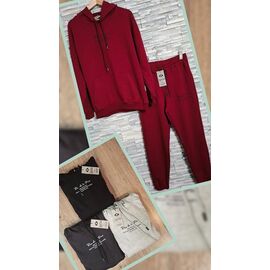 Костюм спортивний жіночий теплий NW652 red р.L-3XL "Newe" недорого оптом від прямого постачальника