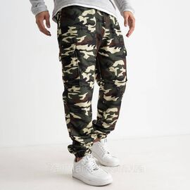 Спортивні штани чоловічі на манжеті/фліс розміри 48-54 (мікс кв) "NICOLAS" недорого від прямого постачальника