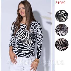 Кофта жіноча, молодіжна розмір L-4XL (мікс-кв) "NICOLAS" недорого від прямого постачальника